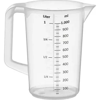 APS Odměrka, Obsah: 1,00 litru, Výška: 170 mm, průměr: 120 mm