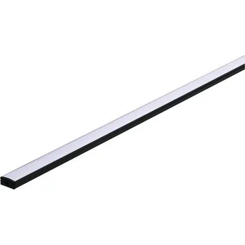LED páska Paulmann 78901 základní hliníkový profil s bílým difuzorem 2 m černý