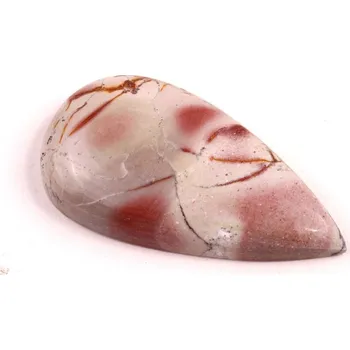 Přírodní kámen Kabošon Morrisonite Jaspis č.6335 (39x21x7mm)