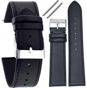 Řemínek na hodinky Klasický kožený řemínek na hodinky Tekla T-054.01 20 mm