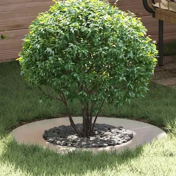 Truhlík OMAXI Vhodné pro ploché stromové kroužky 5 pcs Stříbrná Ø40 / 70 cm 594099