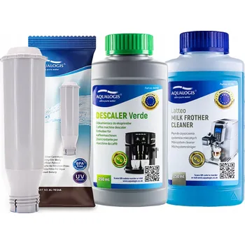 Příprava kávy Sada pro kávovary Krups - filtr AL-TES46, Latteo 250ml, Verde 250ml