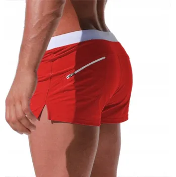 Dámské plavky PLAVKY ŠORTKY BOXERKY ČERVENÉ XXL