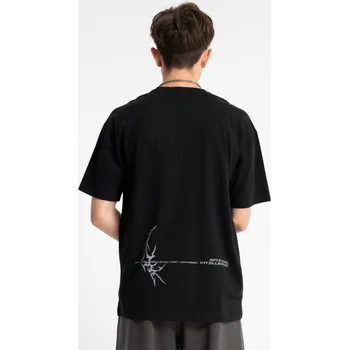 Chlapecké tričko Reporter Young | Chlapecké černé tričko LOOSE s potiskem „ARTIFICIAL INTELLIGENCE“ - Barva ČERNÁ, Velikost 152 253-0440B-33-100-1