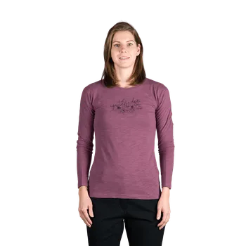 Dámské tričko Northfinder Dámské tričko z organické slub bavlny IYANA, růžová, M