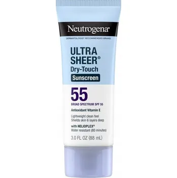 Přípravek na opalování Voděodolný opalovací krém UVA UVB Ultra Sheer SPF 55 Neutrogena 88 ml