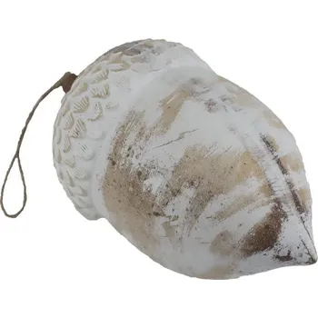 Vánoce Dekorace žalud k zavěšení D7244