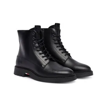 Dámské kozačky Kozačky Tommy Hilfiger Comfort Lwt FM0FM05593 Černá 41