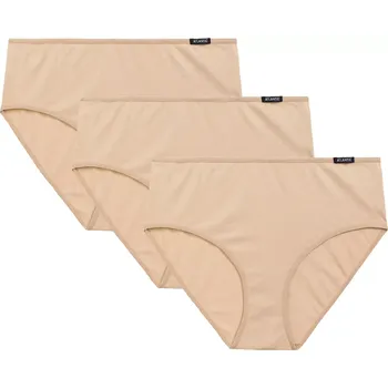 Kalhotky Dámské kalhotky 3 pack 579 beige - Atlantic béžová XL