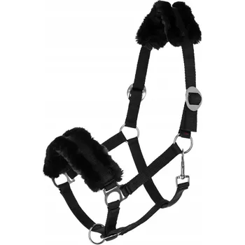 Ohlávka pro koně ClassicSoft, černá, velikost Pony, Covalliero, C.A-3224755