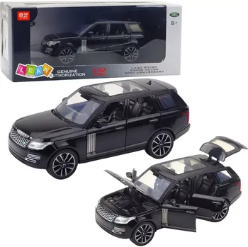 LEAN Toys Range Rover 1:32, bílý, černý