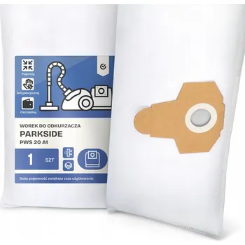 Sáček do vysavače SÁČEK do VYSAVAČE Parkside PWS 20 A1 Syntetický Vliesový PYTEL G9
