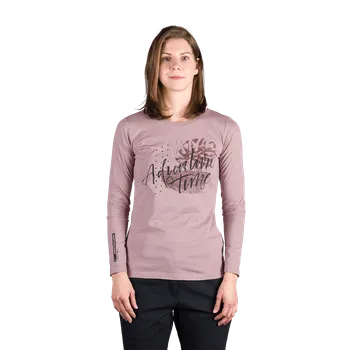 Dámské tričko Northfinder Dámské tričko z&nbsp;organické bavlny DIYA, růžová, S