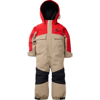 Chlapecká zimní kombinéza Kombinéza na snowboard Burton Toddler One Piece flame scarlet/summit taupe JR S 2026 - Odesíláme do 24 hodin