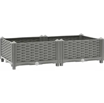 Vyvýšený záhon OMAXI Vyvýšený záhon 80 x 40 x 23 cm polypropylen 671822