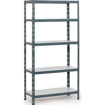 Dílenský regál B2B Partner Policový regál 1790x900x400 mm, nosnost 175kg