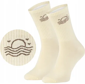 Pánské ponožky Zooksy Ponožky barevné ponožky s palmami, vícebarevné, velikost 41-46