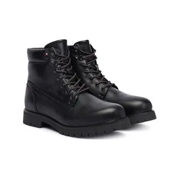 Pánská móda Turistická obuv Tommy Hilfiger Flex Th Outdoor Rs FM0FM05600 Černá 44