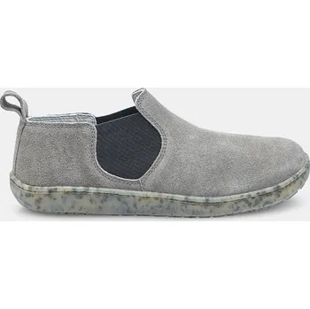 Dámské tenisky Baťa dámská slip-on barefoot obuv z semiše s elastickými pásky šedé, vel. 37