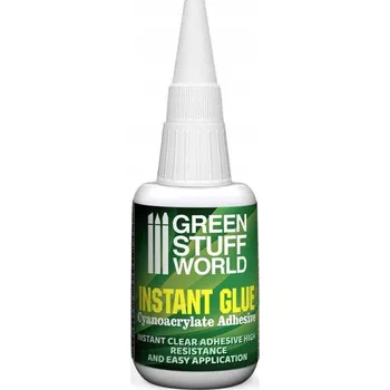 Vrták Vteřinové lepidlo Green Stuff Cyanoacrylate 20 g