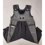 Tepláky se šlemi Netopýr - 86 / tmavě šedá