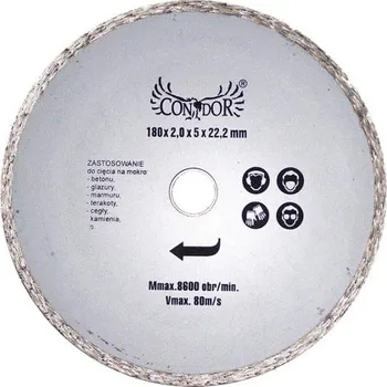 Řezný kotouč Řezný kotouč Drel CON-DCB-1018 180 x 22,2 mm