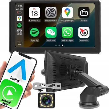 Autorádio Multimediální stanice do auta Android Radio CarPlay Bluetooth handsfree