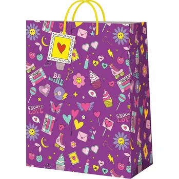 Party dekorace Dárková taška velká - Teenage holka (26 × 12,7 × 32,4 cm) - Albi