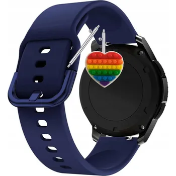 Pouzdro na mobilní telefon Pásek Řemínek pro G.Rossi SW015, Silikon, tmavě modrá smyčka, nastavitelný