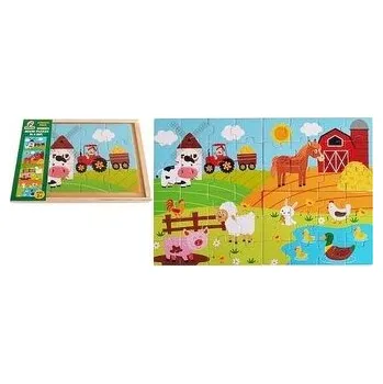 Hračka Puzzle drewniane 4 obrazki