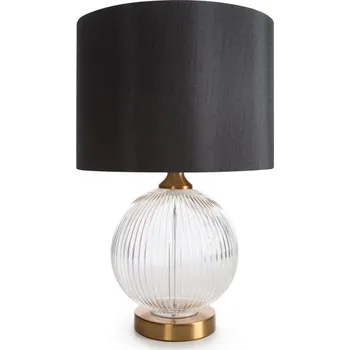 Stojací lampa Dekorační lampa IVY 02 černá / zlatá