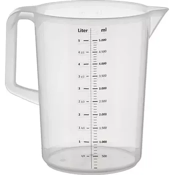 APS Odměrka, obsah: 5,00 litrů, výška: 275 mm, průměr: 205 mm