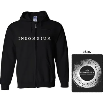 Pánská mikina Insomnium - mikina s kapucí a zipem 5