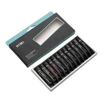 Výtvarná barva HIMI akrylové barvy Set - 12 x 12 ml