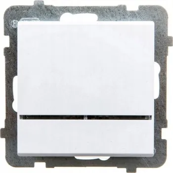 vypínač Jednopólový vypínač pod omítku Ospel bílý ŁP-1RS/m/00