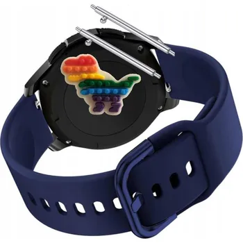 Pouzdro na mobilní telefon Pásek Řemínek pro Polar X2 Pro Titan, Silikon, tmavě modrá smyčka, nastavitelný