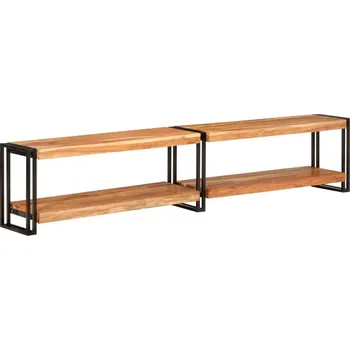 Televizní stolek TV skříňka 200 x 30 x 40 cm masivní mangovníkové dřevo