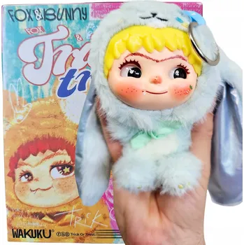 plyšák Figurka Wakuku plyšák s klíčenkou série Letsvan – překvapení