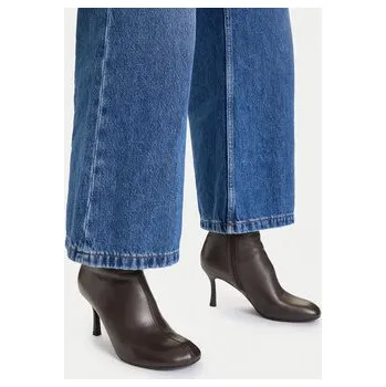 Dámské kozačky Polokozačky Gino Rossi EO-PURO-V19287 Hnědá 38