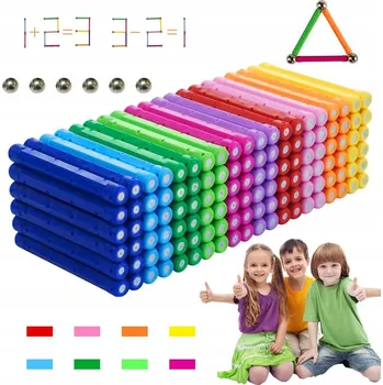 ostatní stavebnice STAVEBNICE VZDĚLÁVACÍ KULIČKY SADA 250 KUSŮ PRO DĚTI