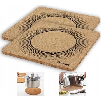Podložka pod hrnec PRÉMIOVÁ MAGNETICKÁ PODLOŽKA POD HRNEC KORKOVÁ PODLOŽKA 2ks SWISS