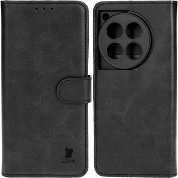 Pouzdro na mobilní telefon Flipové pouzdro Bizon pro OnePlus 12, černé