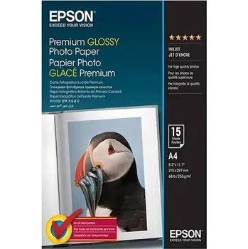 Fotopapír Lesklý fotopapír Epson A4 255 g/m² 50 ks