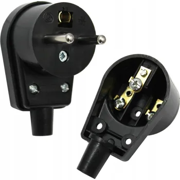 Elektrická zásuvka Úhlová zástrčka Elektro-Plast Nasielsk 16 A 250 V