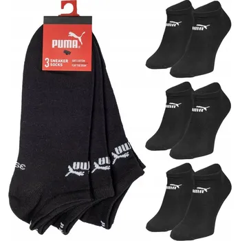 Pánské ponožky PUMA PONOŽKY 3 PÁRY KOTNÍKOVÉ PONOŽKY 43-46