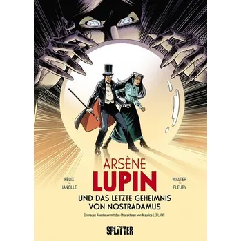 Komiks pro dospělé Arsène Lupin und das letzte Geheimnis von Nostradamus (Graphic Novel) - Félix, Jérôme