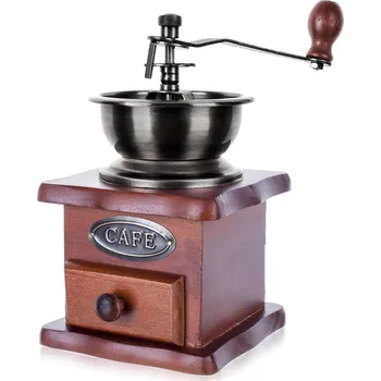 Mlýnek na kávu mlýnek na kávu CAFE, dřevo/kov 0.4 Kg MTA MAXMIX Sklad14 267152 (0.4 Kg Výška přepravní: 17,5 cm MTA MAXMIX Sklad14 267152)
