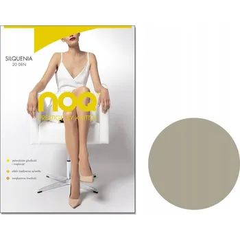 Dámské punčochy Hladké Punčocháče Knittex 20den, šedé, Lyon, velikost 5