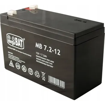 Záložní baterie Akumulátor AGM 12V / 7,2Ah 151x65x94mm, konektor 4,8mm