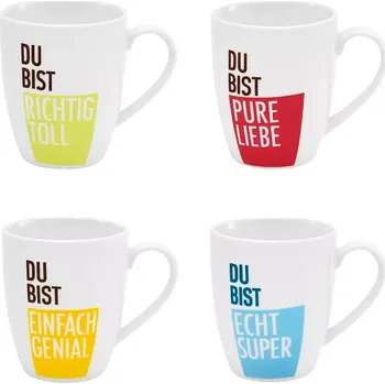 Genial Hrnek na kávu, různé motivy, objem: 0,32 litru, výška: 101 mm, průměr: 83 mm